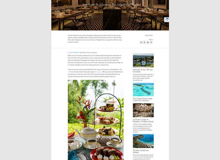 Featurette of Aarunya Nature Resort on the Conde Nast Johansens