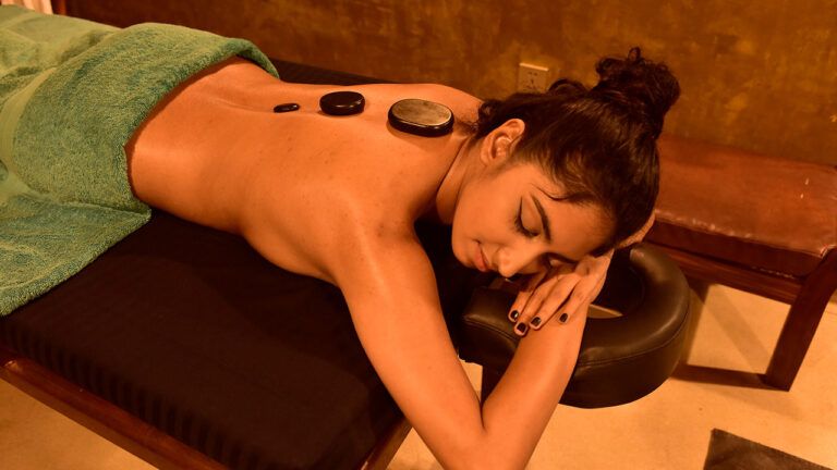 Spa treatment at  Aarogya Luxury Spa in Aarunya Nature Resort