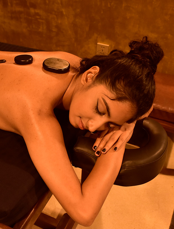 Spa treatment at  Aarogya Luxury Spa in Aarunya Nature Resort