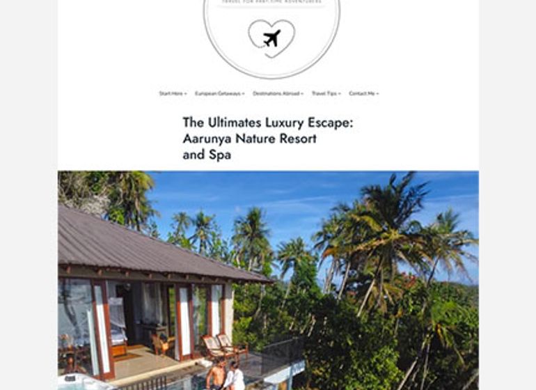 Featurette of Aarunya Nature Resort on A Petite Abroad