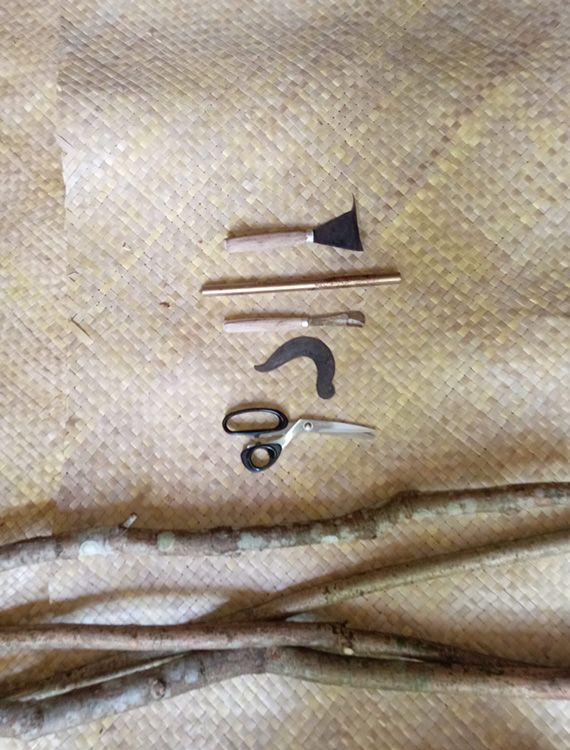  Equipment for cinnamon peeling at Aarunya Estate