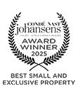 Best Small and Exclusive Property Winner Award 2025 